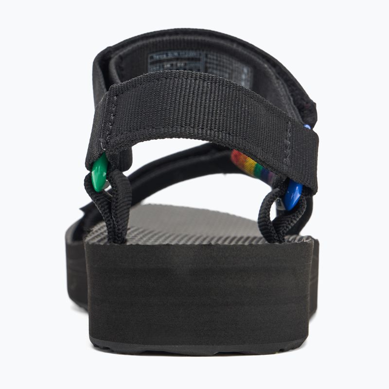 Dámské sandály Teva Midform Universal Pride black rainbow 6