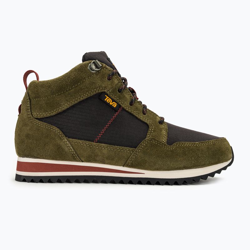 Pánské boty Teva Highside Mid dark olive/black 2