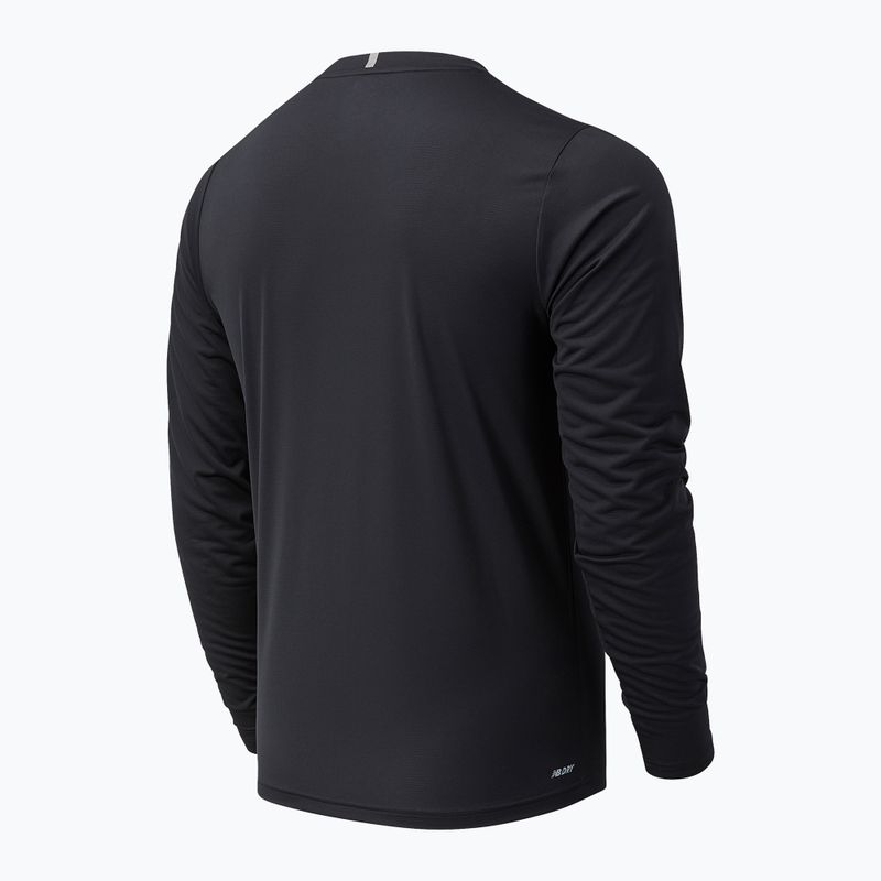 Pánské tričko longsleeve   New Balance Core Run black 2