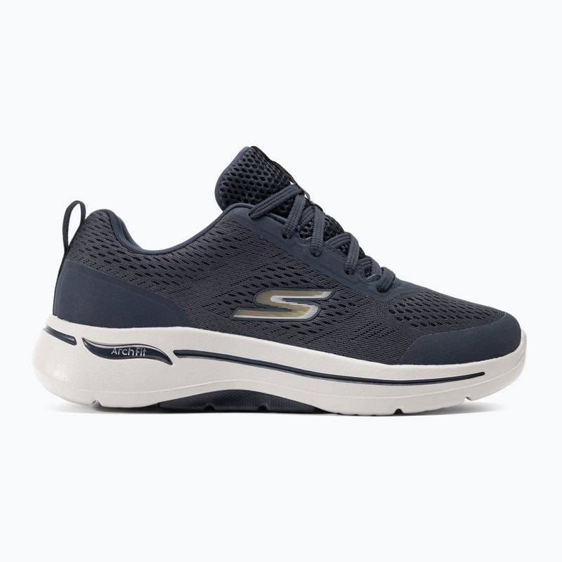 Pánské boty SKECHERS Go Walk Arch Fit Idyllic navy/white/gold 2