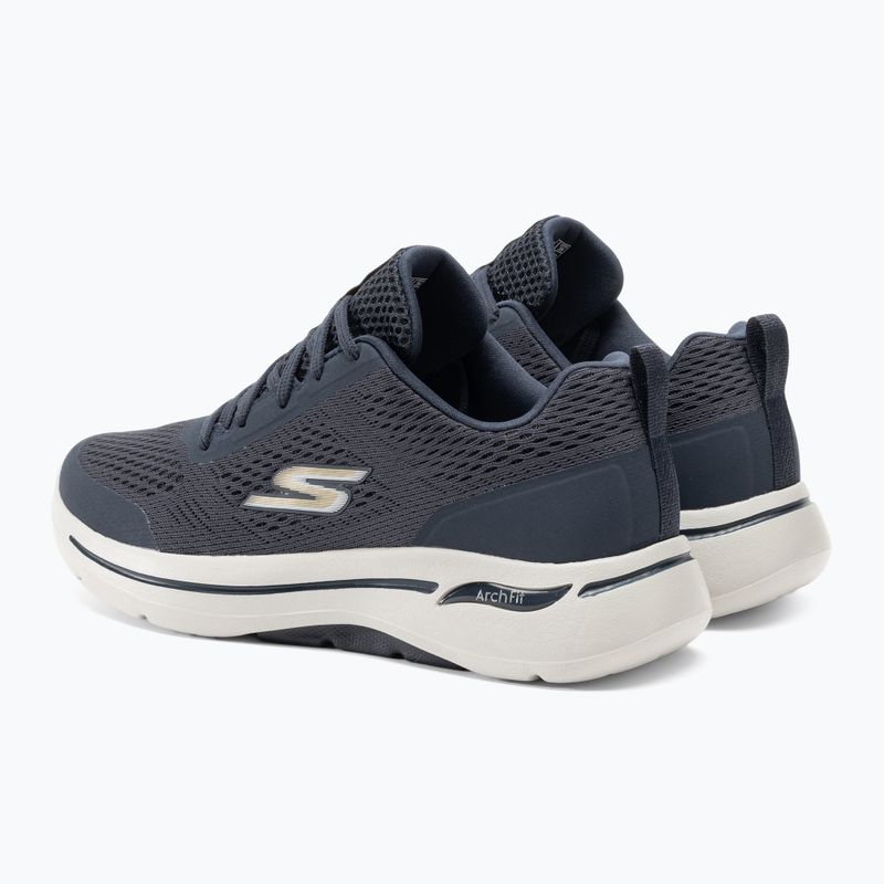 Pánské boty SKECHERS Go Walk Arch Fit Idyllic navy/white/gold 3