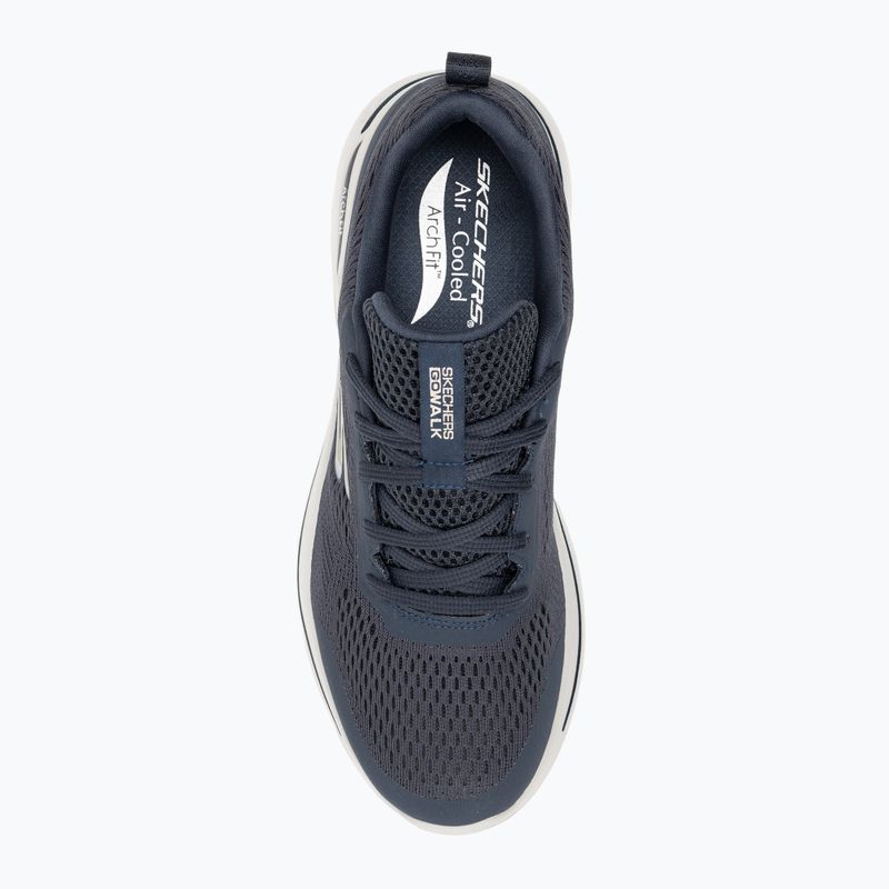 Pánské boty SKECHERS Go Walk Arch Fit Idyllic navy/white/gold 6