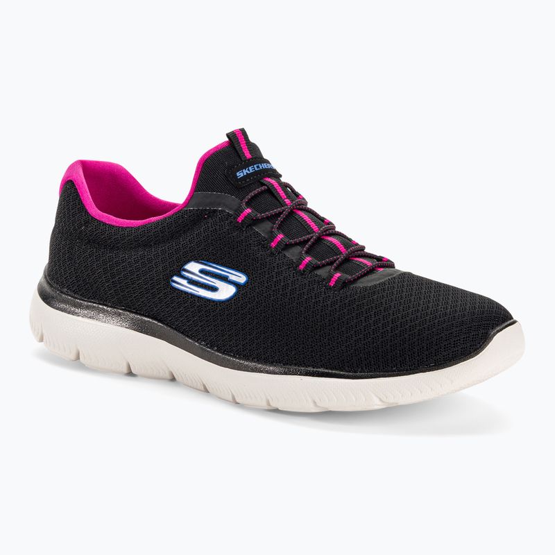 Dámské tréninkové boty SKECHERS Summits black/hot pink