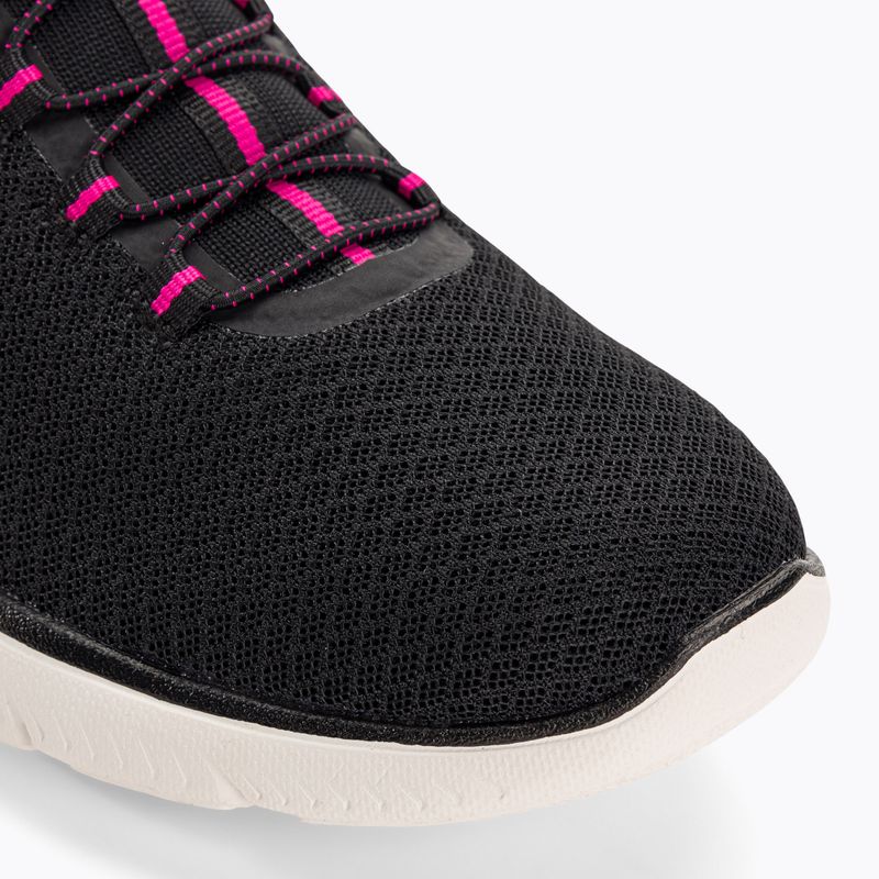 Dámské tréninkové boty SKECHERS Summits black/hot pink 7