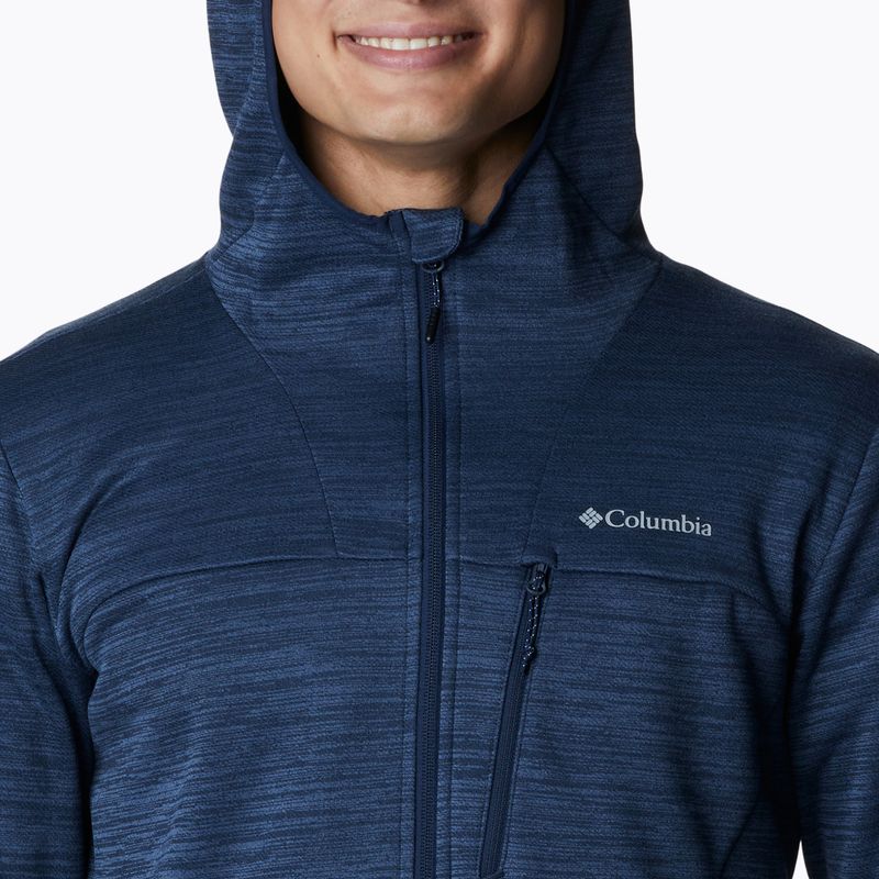 Pánská fleece mikina Columbia Maxtrail II tmavě modrá 1990651 4