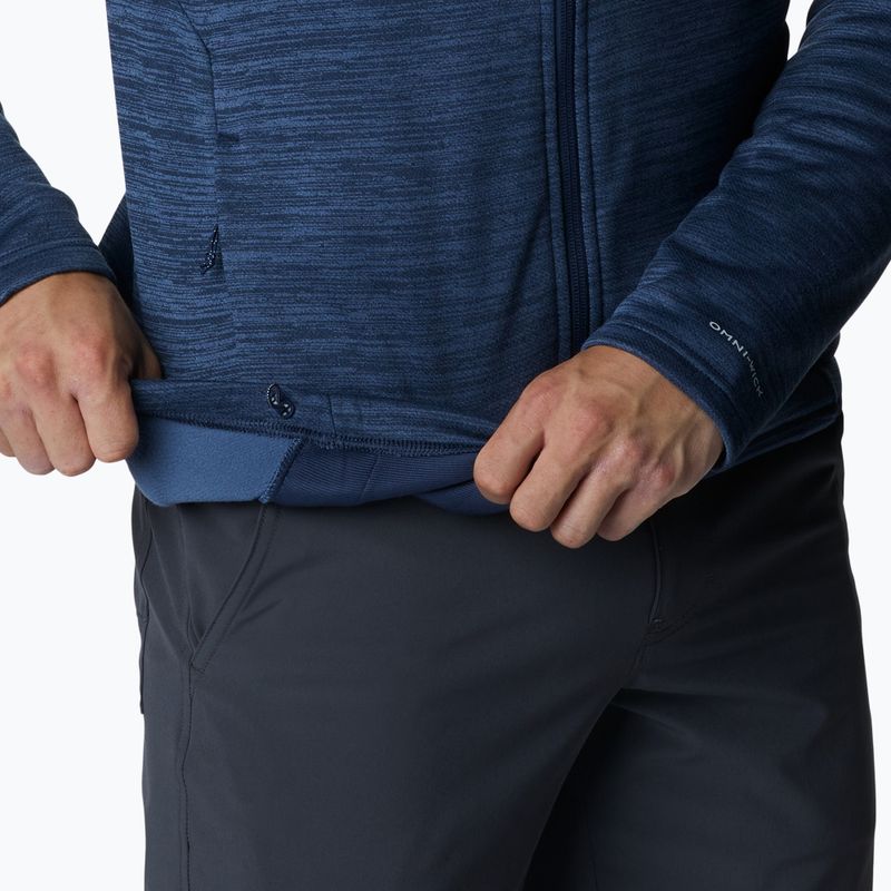 Pánská fleece mikina Columbia Maxtrail II tmavě modrá 1990651 7