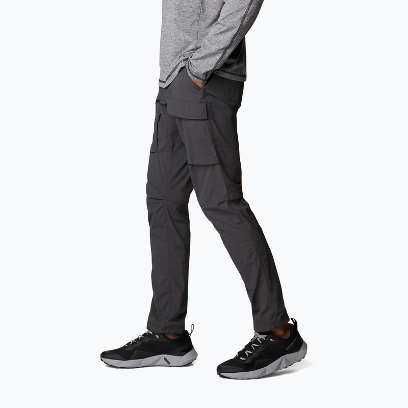 Pánské outdoorové kalhoty Columbia Maxtrail Lite šedé 1990501 3
