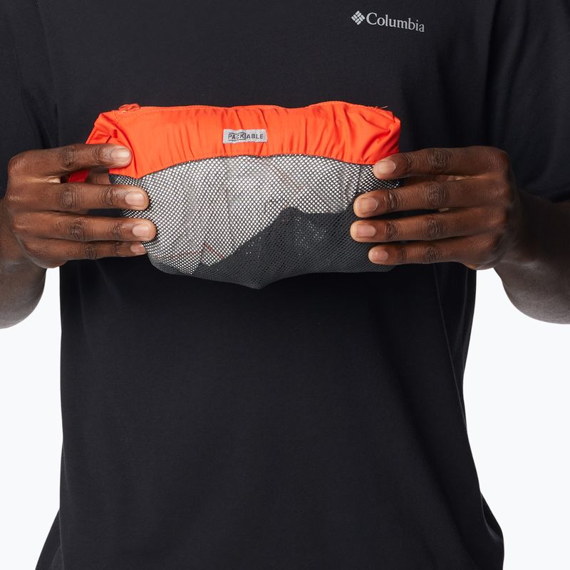 Pánská nepromokavá bunda Columbia Pouring Adventure černo-červená 1760061 7