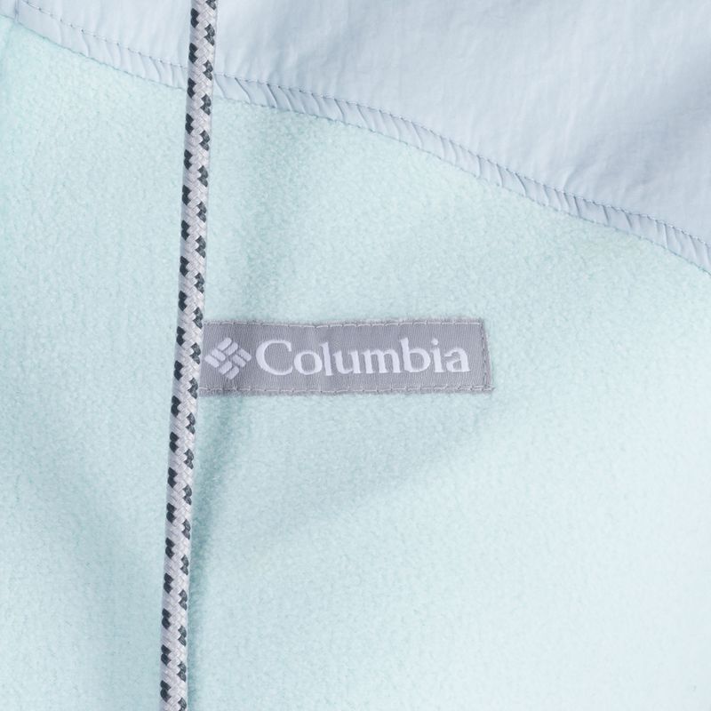 Dámská fleece mikina Columbia Ali Peak Overlay modrá 1992263 6