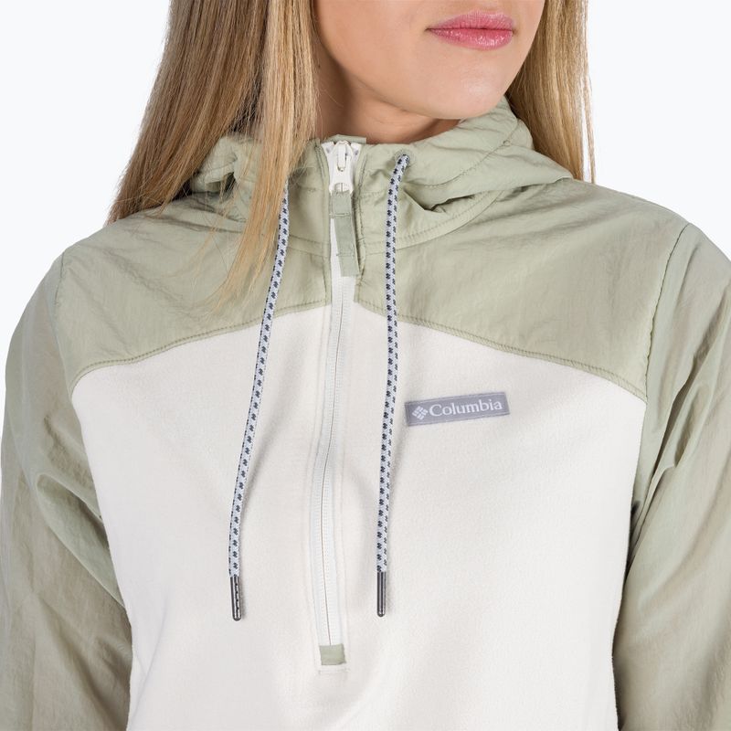 Dámská fleece mikina Columbia Ali Peak Overlay béžová 1992263 6