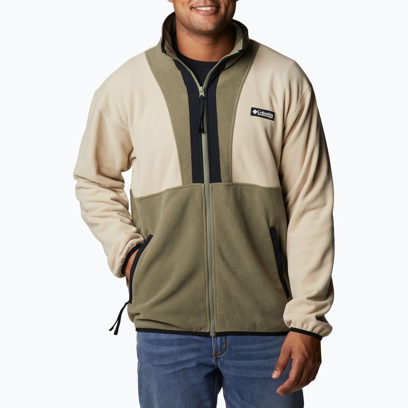 Pánská fleece mikina Columbia Back Bowl zelená 1890764 6