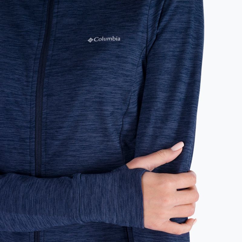 Dámská fleece mikina Columbia Weekend Adventure tmavě modrá 1959023 6