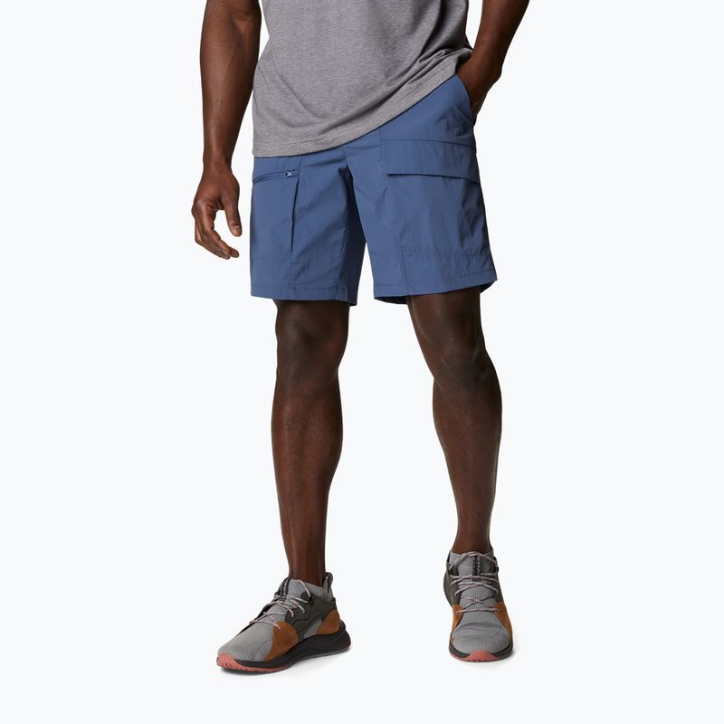Pánské trekové kraťasy Columbia Maxtrail Lite 478 tmavě modré 1990471