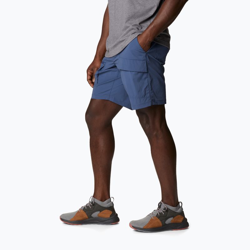 Pánské trekové kraťasy Columbia Maxtrail Lite 478 tmavě modré 1990471 3