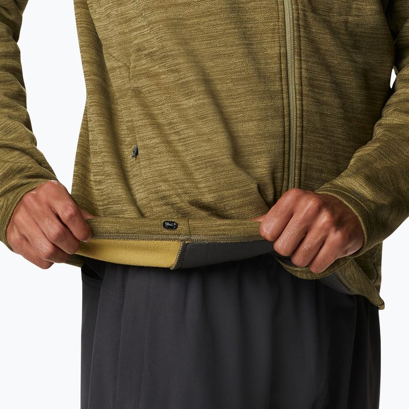 Pánská treková mikina Columbia Maxtrail II Fleece hnědá 1992501 6