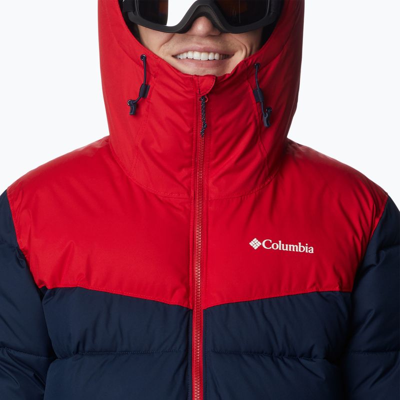 Pánská lyžařská bunda Columbia Iceline Ridge tmavě modrá 1864272 4