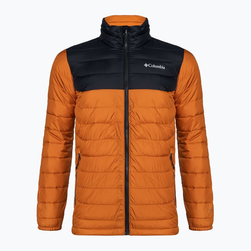 Pánská péřová bunda Columbia Powder Lite oranžová 1698001 6
