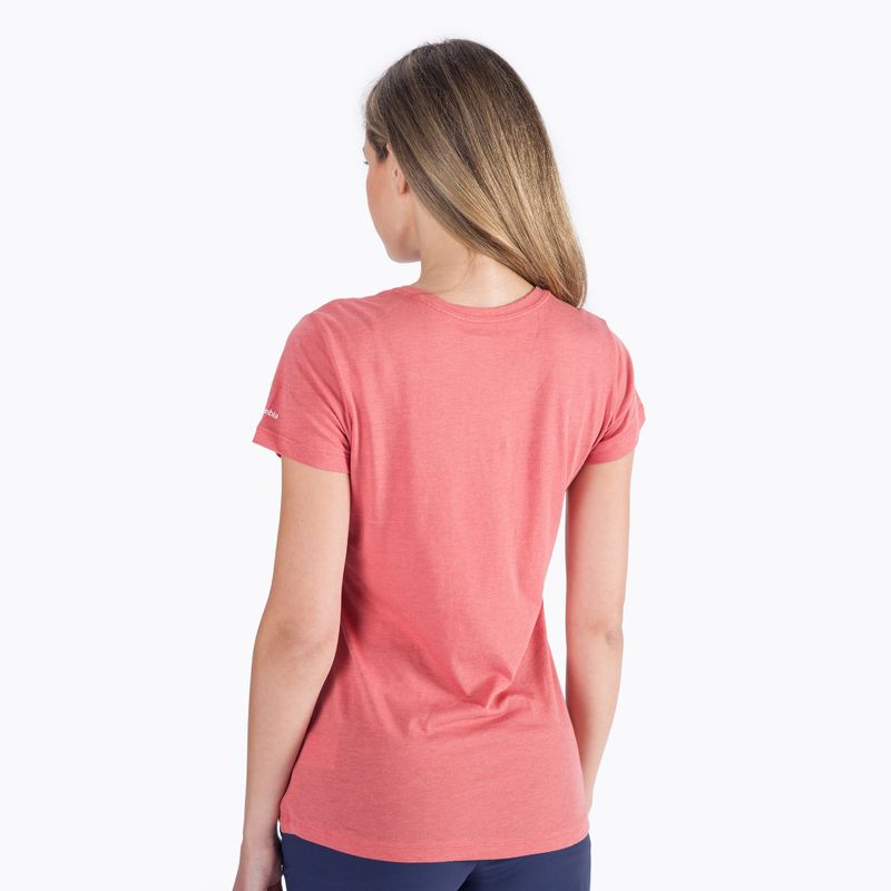 Dámské trekové tričko Columbia Daisy Days Graphic orange 3
