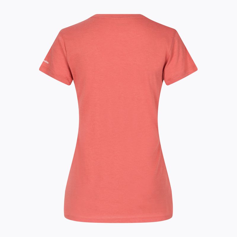 Dámské trekové tričko Columbia Daisy Days Graphic orange 8