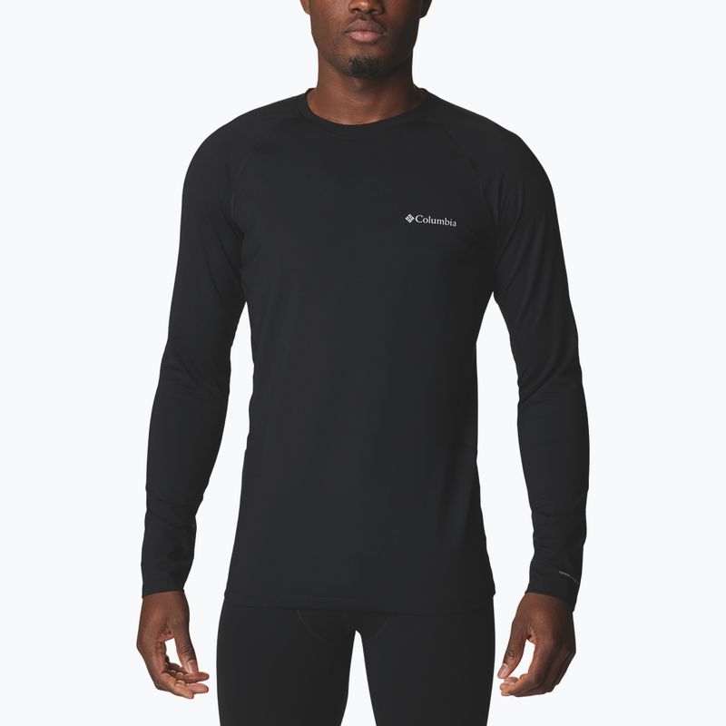 Pánská termo mikina Columbia Omni-Heat Infinity Knit LS Crew black
