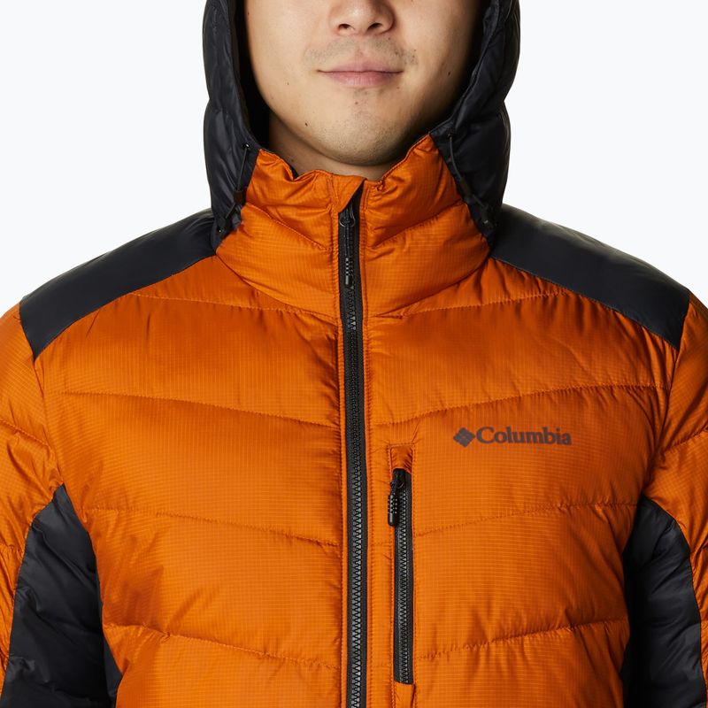 Pánská péřová bunda Columbia Labyrinth Loop Hooded oranžová 1957343 6