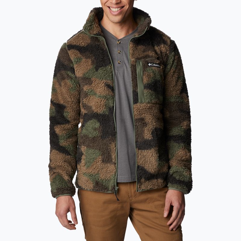 Columbia pánská mikina Winter Pass Print Fleece hnědá 1866565 3