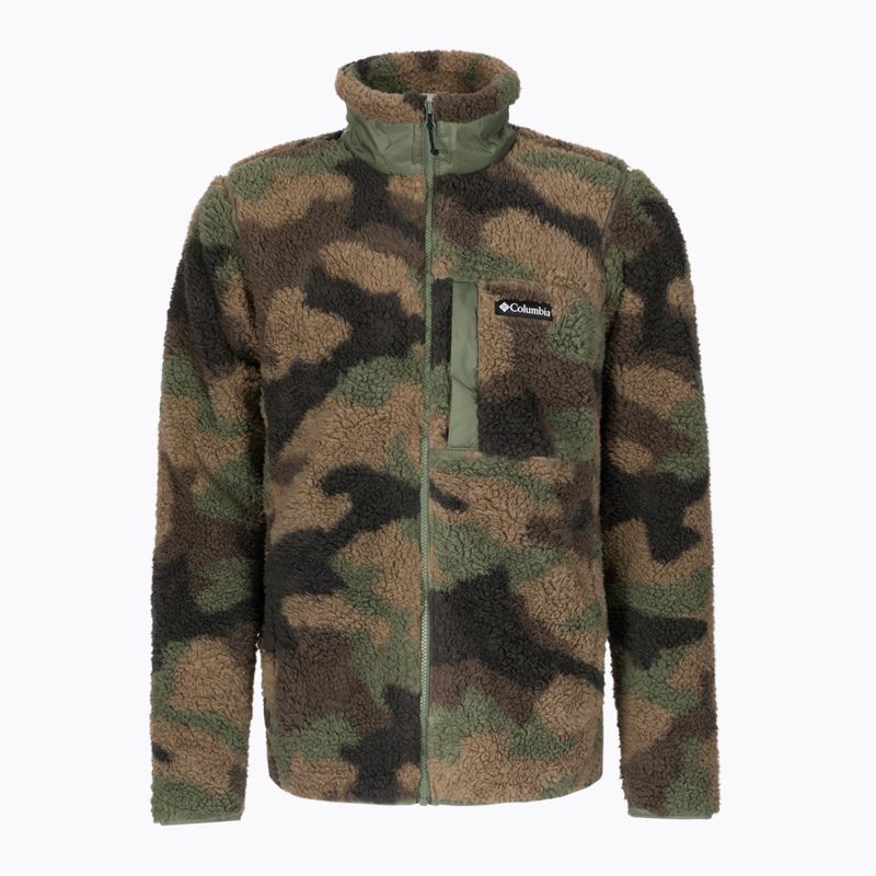 Columbia pánská mikina Winter Pass Print Fleece hnědá 1866565 8