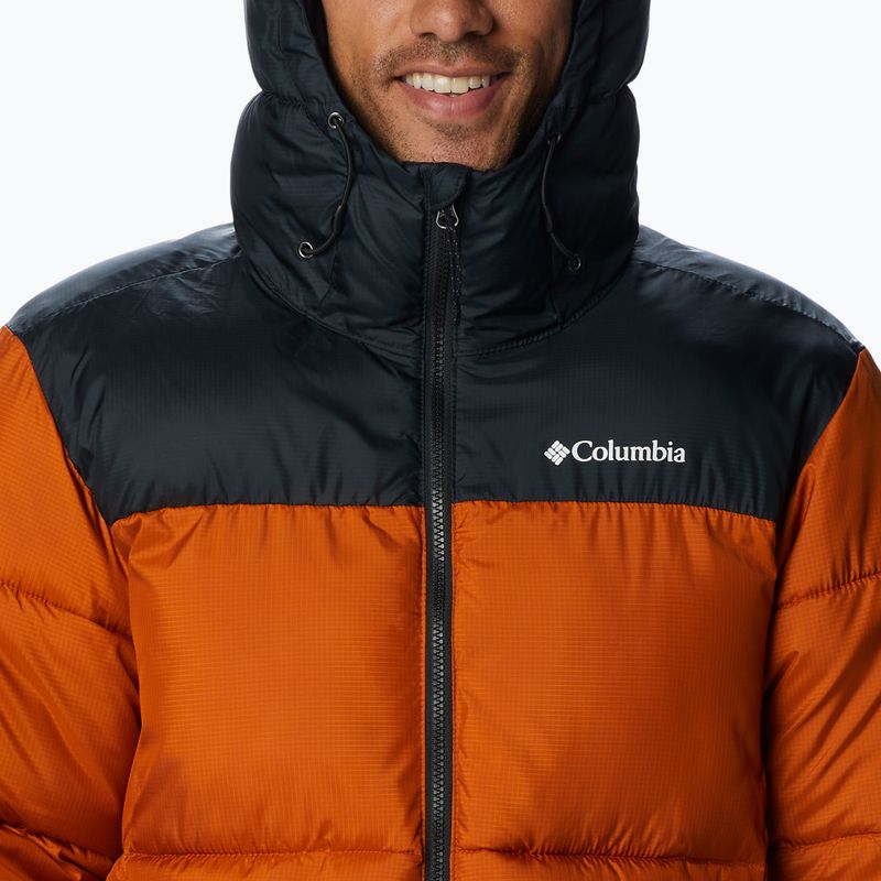 Pánská péřová bunda Columbia Puffect s kapucí Orange 2008413 6
