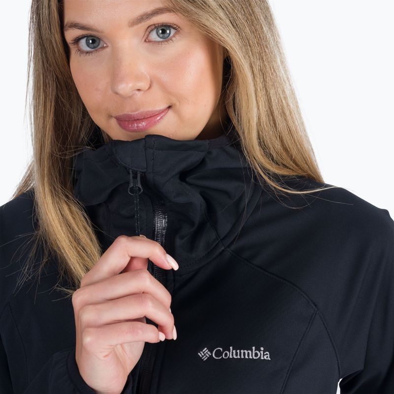 Dámská softshellová bunda Columbia Canyon Meadows Softshell černá 2007634 6