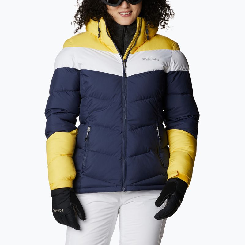 Dámská lyžařská bunda Columbia Abbott Peak Insulated navy blue and yellow 1909971 5