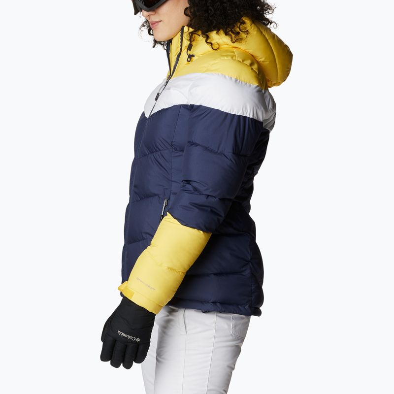 Dámská lyžařská bunda Columbia Abbott Peak Insulated navy blue and yellow 1909971 6