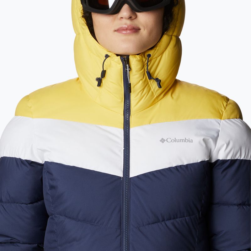 Dámská lyžařská bunda Columbia Abbott Peak Insulated navy blue and yellow 1909971 9