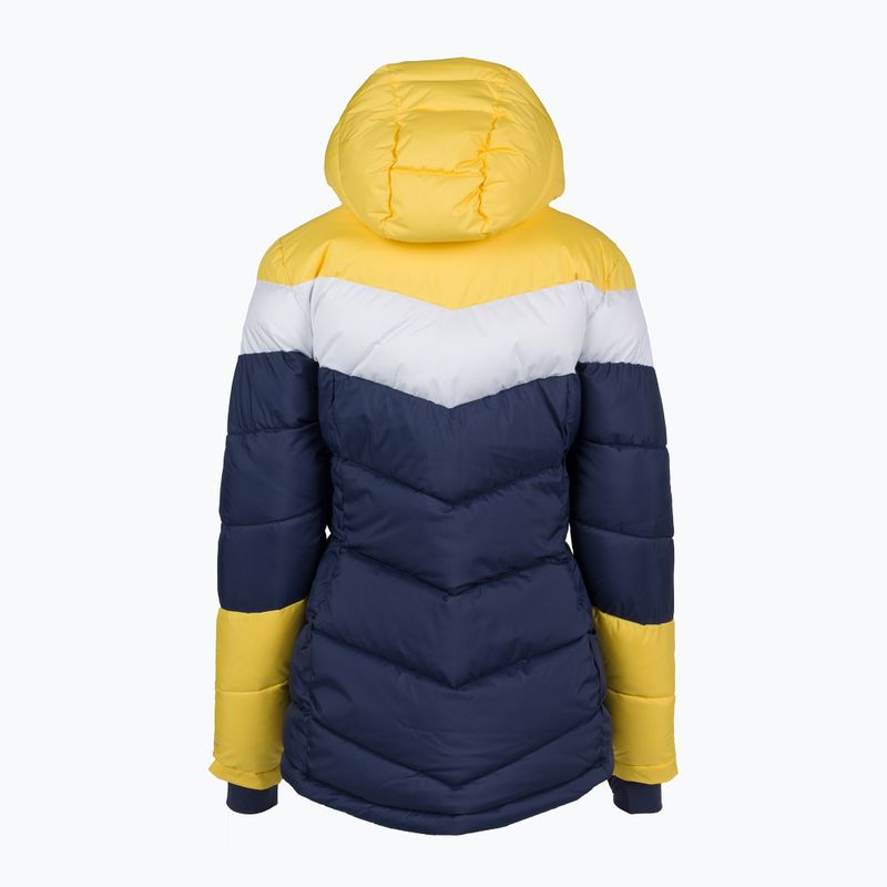 Dámská lyžařská bunda Columbia Abbott Peak Insulated navy blue and yellow 1909971 2