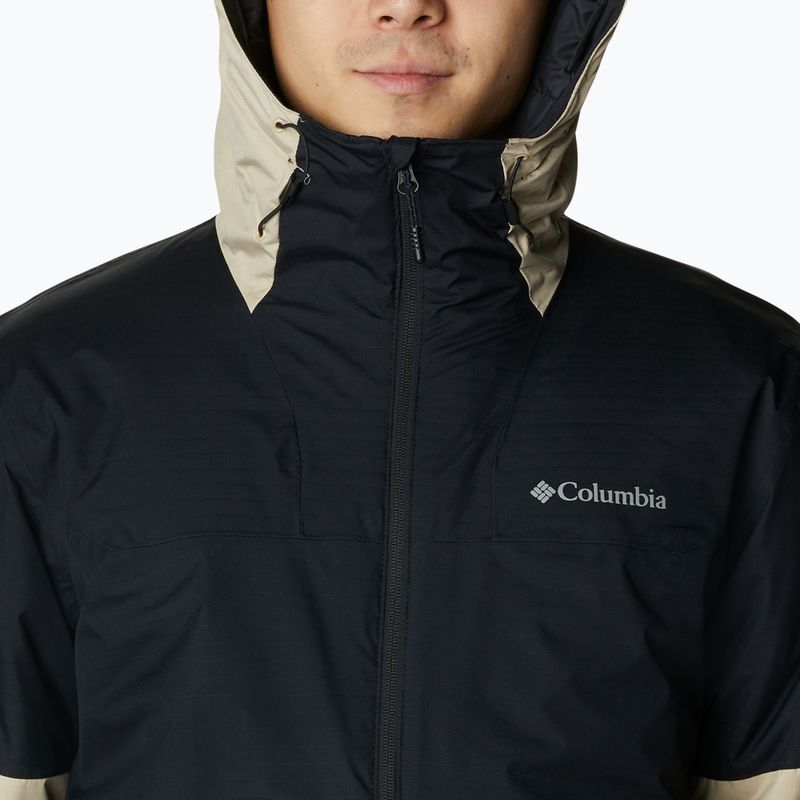 Columbia Point Park Insulated pánská péřová bunda hnědá a černá 1956811 5