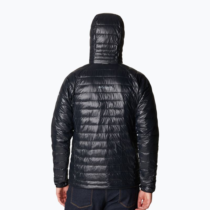 Pánská péřová bunda Columbia Platinum Peak Hooded černá 2008611 3