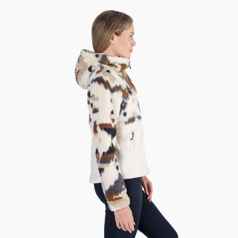 Dámská fleecová mikina Columbia Winter Pass Sherpa Hooded beżowa 2013293 2