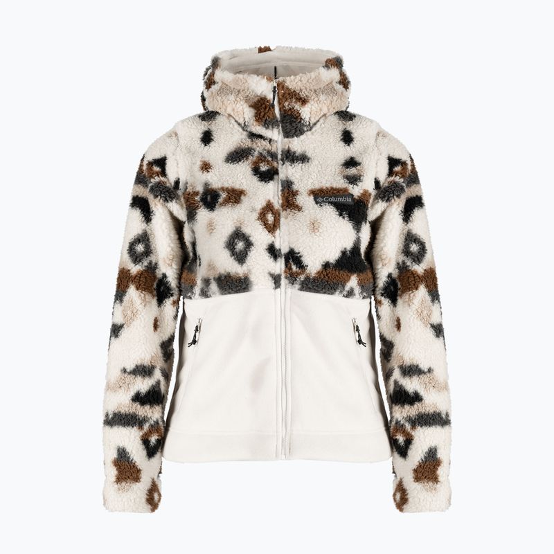 Dámská fleecová mikina Columbia Winter Pass Sherpa Hooded beżowa 2013293 6