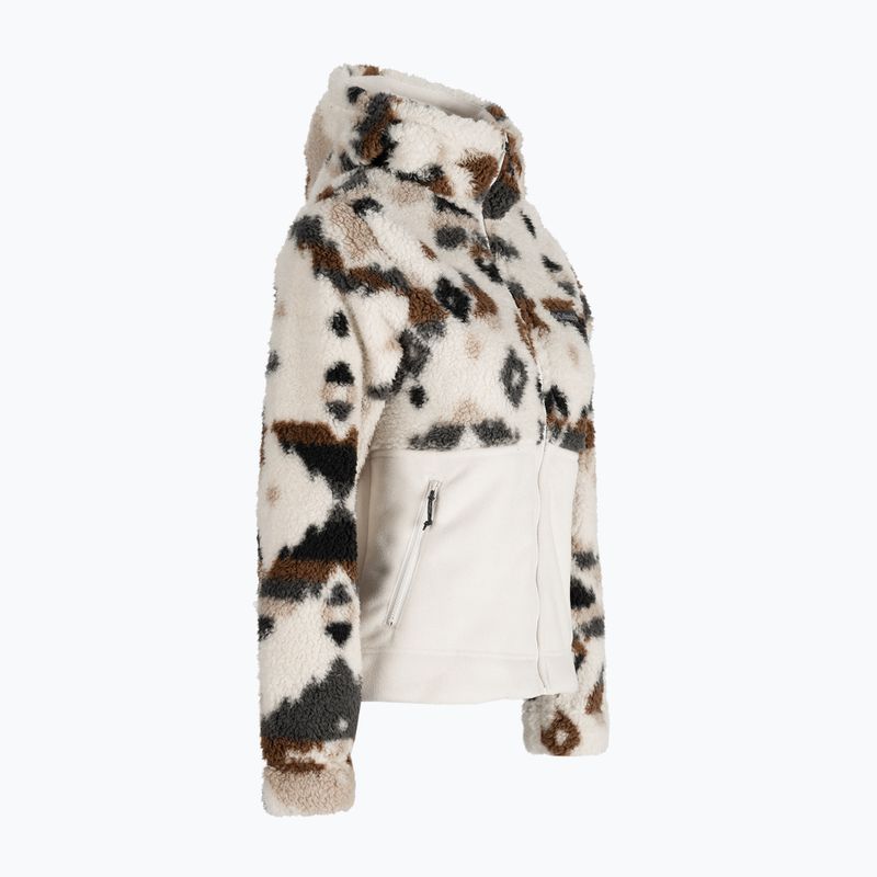 Dámská fleecová mikina Columbia Winter Pass Sherpa Hooded beżowa 2013293 8