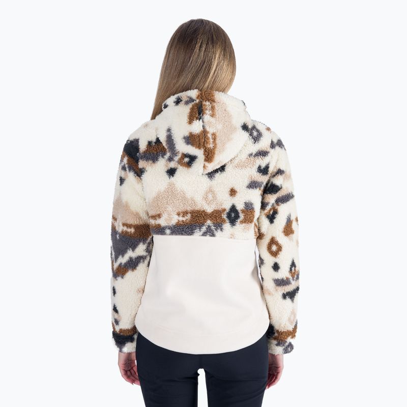 Dámská fleecová mikina Columbia Winter Pass Sherpa Hooded beżowa 2013293 3