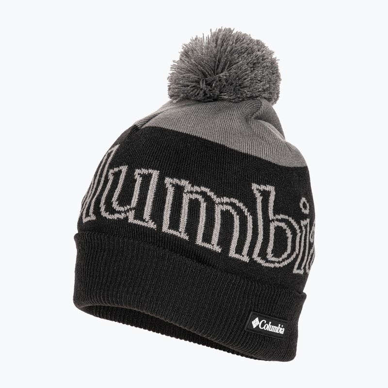 Zimní čepice Columbia Polar Powder II city grey/black 3