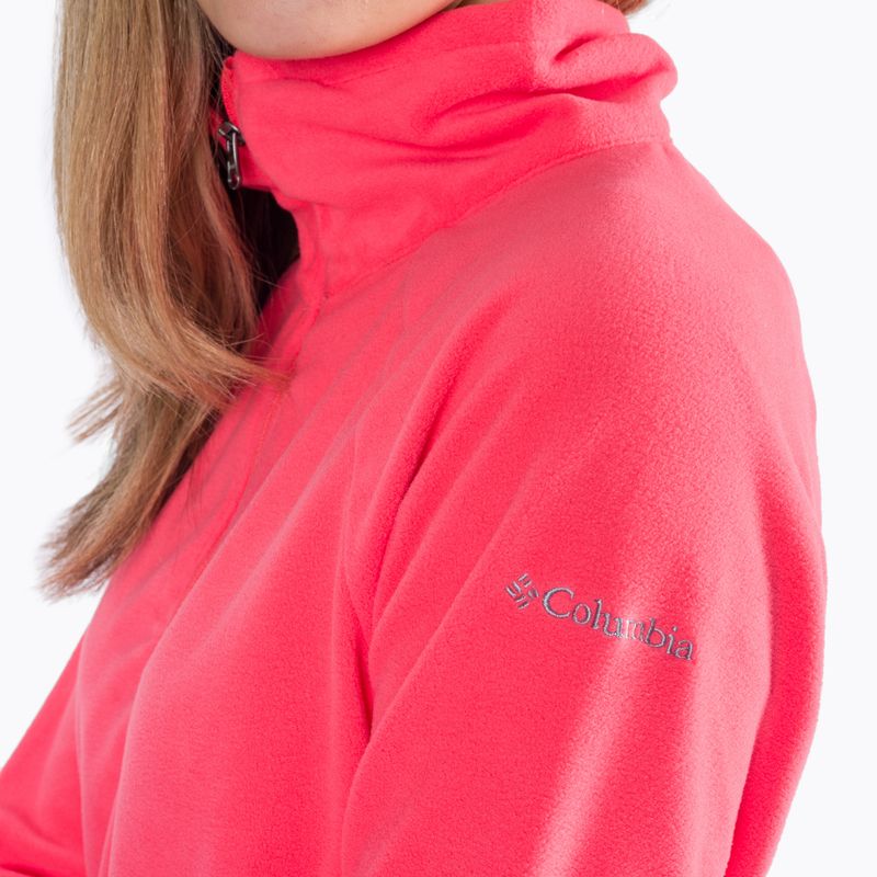 Dámská fleece mikina Columbia Glacial IV růžová 1802201 4