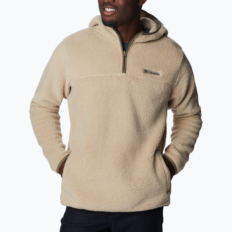 Pánská fleecová mikina Columbia Rugged Ridge III Sherpa beige 2013692 4