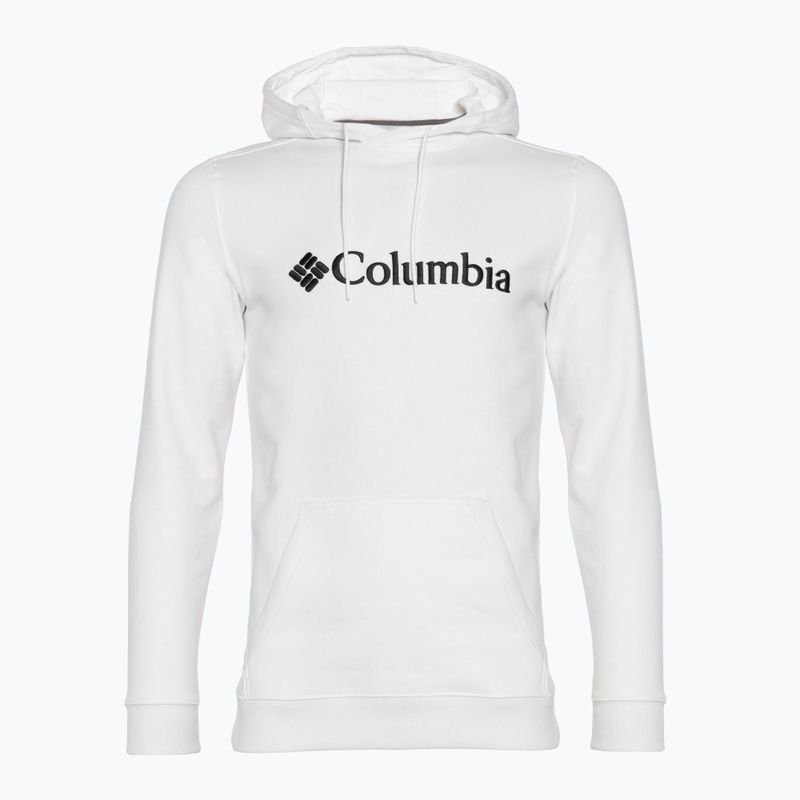 Columbia CSC Basic Logo II pánská trekingová mikina bílá 1681664 4