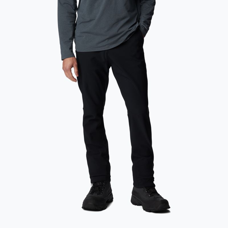 Columbia Passo Alto III Heat pánské softshellové kalhoty černé 2013023