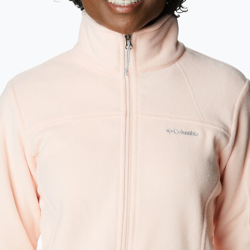 Dámská fleecová mikina Columbia Fast Trek II Peach Blossom 1465351890 8