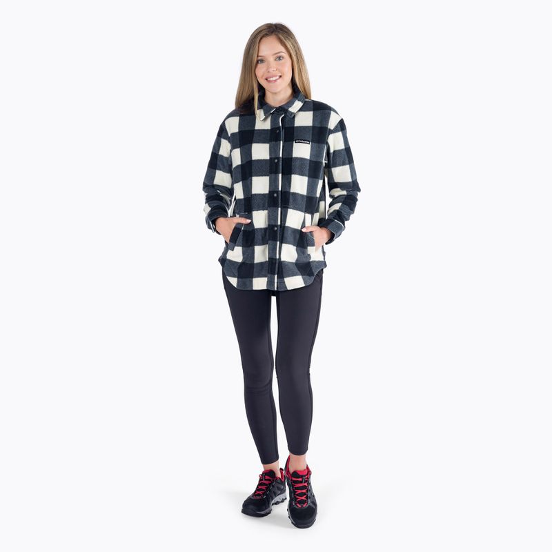 Dámská košile Columbia Benton Springs šedo-bílá 1958691 6