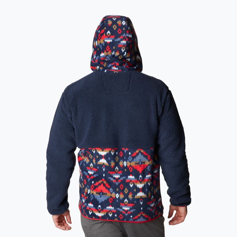 Columbia pánská fleecová mikina Backbowl Sherpa navy blue 1952403 2