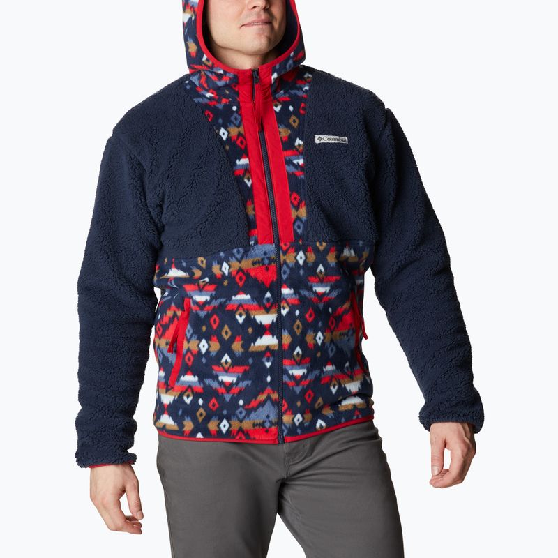 Columbia pánská fleecová mikina Backbowl Sherpa navy blue 1952403 4
