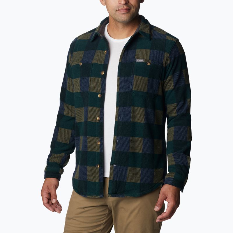 Columbia Flare Gun Fleece pánské tričko green/green 1866624 4