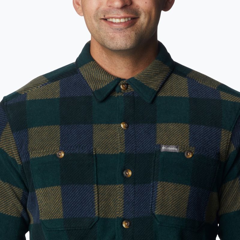 Columbia Flare Gun Fleece pánské tričko green/green 1866624 5
